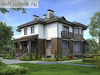 Проект кирпичного дома M-365-1K - стоимость строительства
