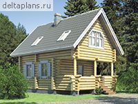 Проект деревянного дома D-064-1D - стоимость строительства