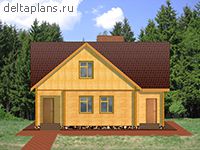 Проект деревянного дома D-149-1D - стоимость строительства