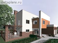 Проект кирпичного дома V-574-1K - стоимость строительства