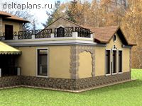 Проект кирпичного дома L-271-1K - стоимость строительства