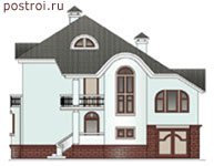 Проект кирпичного дома N-176-1K - стоимость строительства