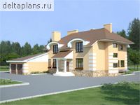 Проект кирпичного дома V-547-1K - стоимость строительства