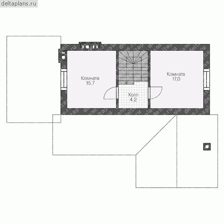 Проект U-087-1P - Мансардный этаж