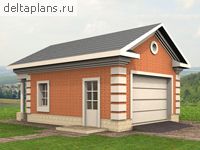 Проект кирпичного дома E-040-1K - стоимость строительства