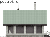 Проект E-196-1K - Левый фасад