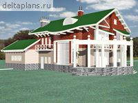 Проект кирпичного дома S-308-1K - стоимость строительства