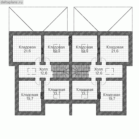 Проект U-530-1K - Мансардный этаж