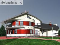 Проект кирпичного дома J-411-1K - стоимость строительства