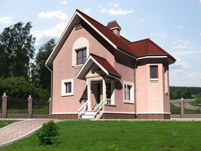 Проект кирпичного дома T-086-1K - стоимость строительства