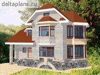 Проект кирпичного дома S-165-1K - стоимость строительства