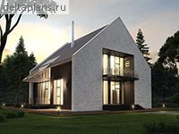 Проект кирпичного дома M-253-1K - стоимость строительства