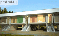 Проект дома Z-807-1P - Передний фасад