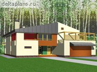 Проект кирпичного дома M-335-1K - стоимость строительства