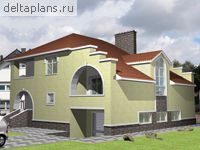 Проект кирпичного дома N-230-1K - стоимость строительства