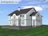 Проект дома из пеноблоков M-412-1P - стоимость строительства