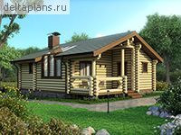 Проект деревянного дома M-052-1D - стоимость строительства