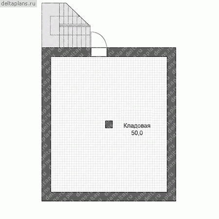 Проект U-149-1K - Цокольный этаж